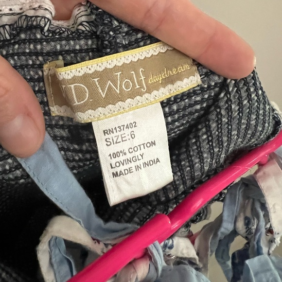 Well Dressed Wolf Liberty romper - Picture 7 of 8